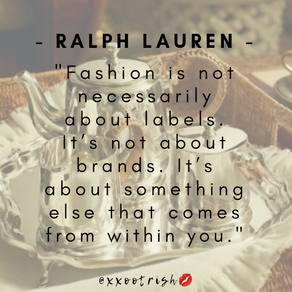 {Fashion} Quotes
